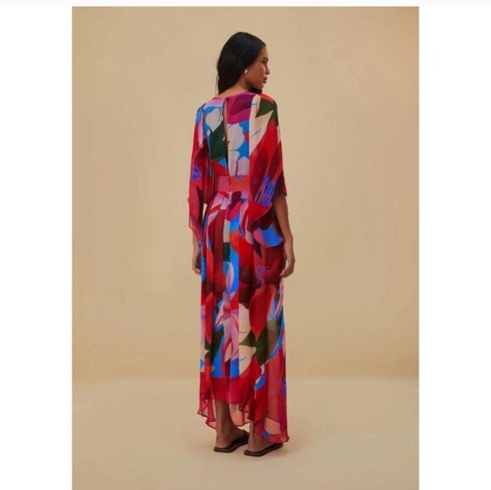 Farm Rio Watercolor Maxidress - Picture 2 of 3